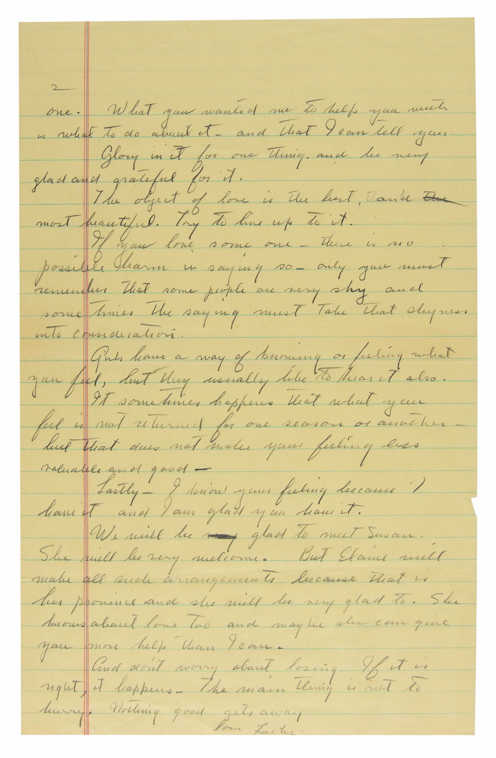 John Steinbeck's letter about love to his son