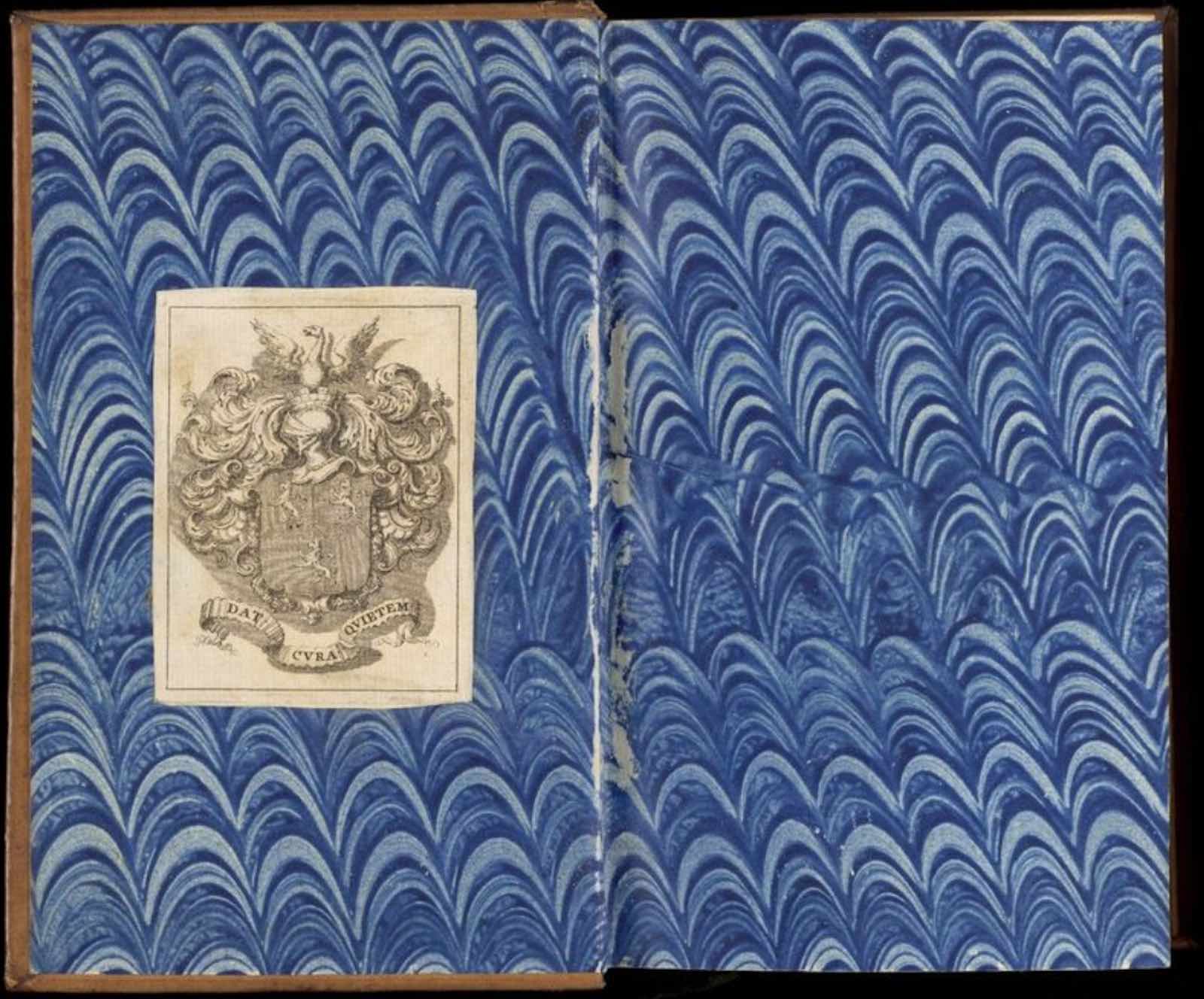 moravian paste paper