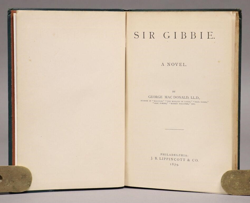 George MacDonald’s Sir Gibbie