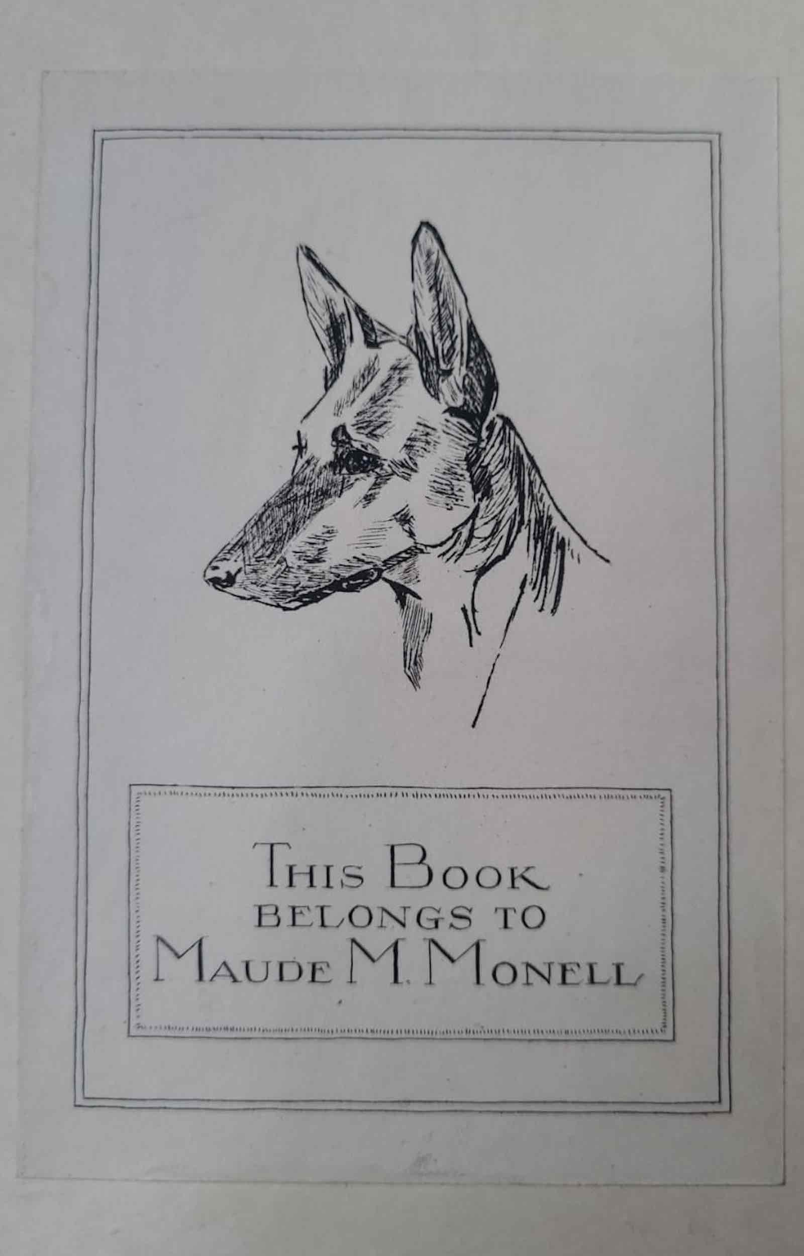 The bookplate from the book of Henry Yates Thompson’s artwork