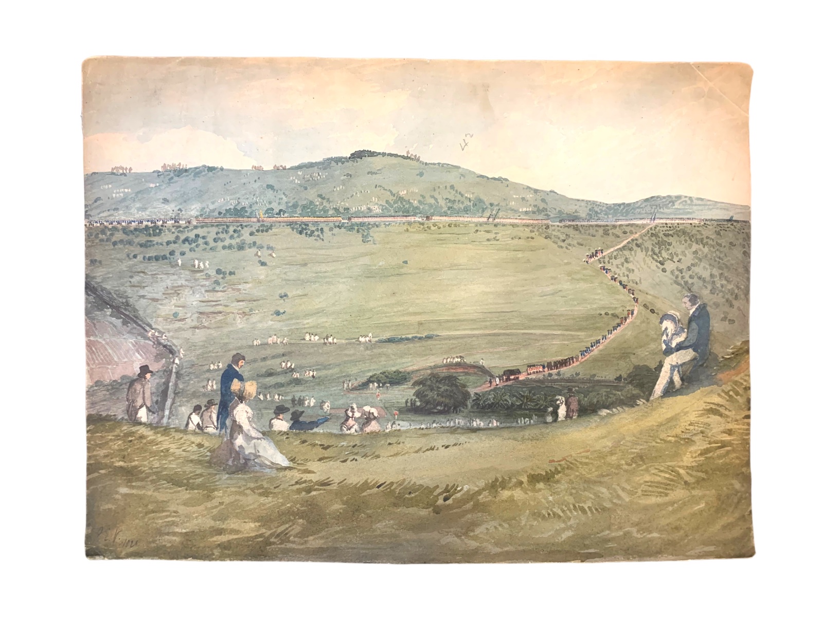 Funeral Procession to the grave of Bonaparte, 9 May 1821