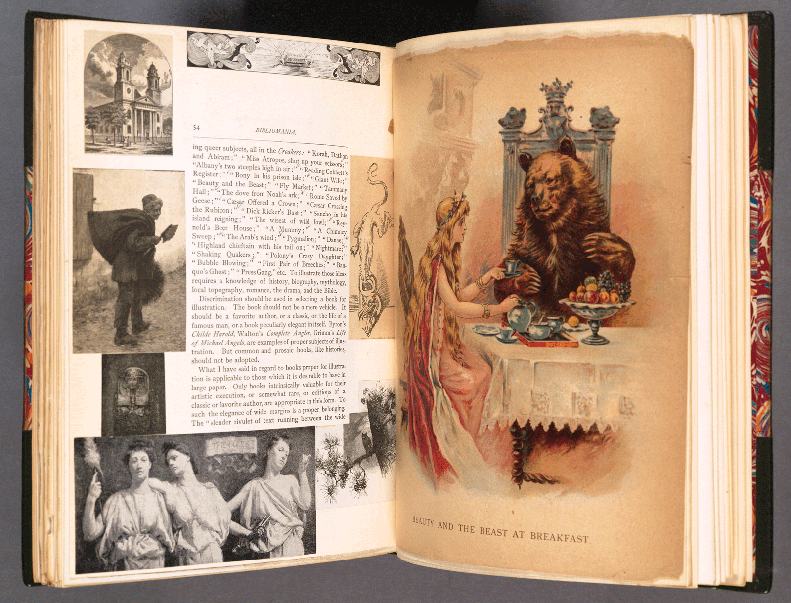 pictures on book