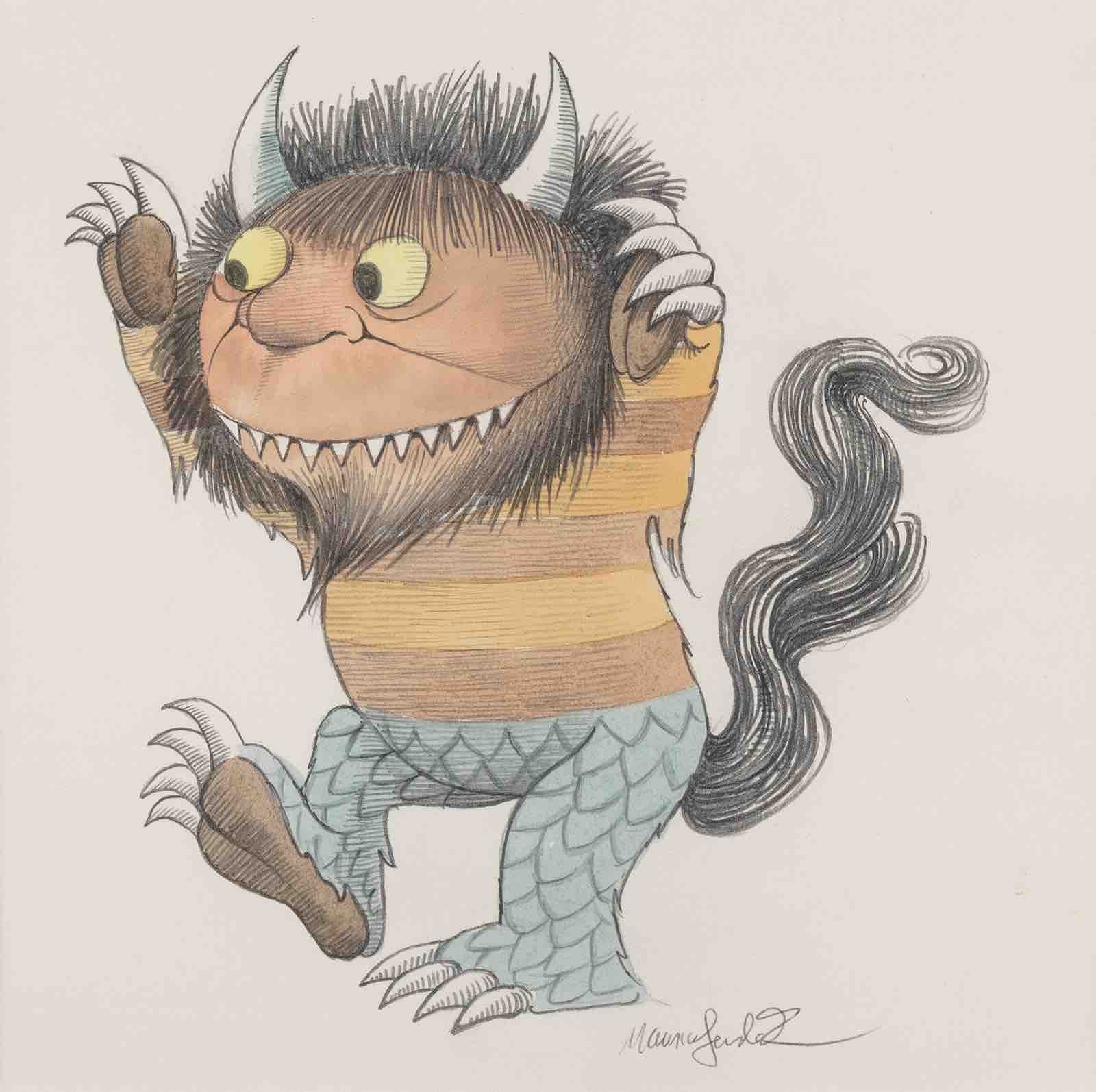 Hillbilly Wild Thing, Moishe illustration study