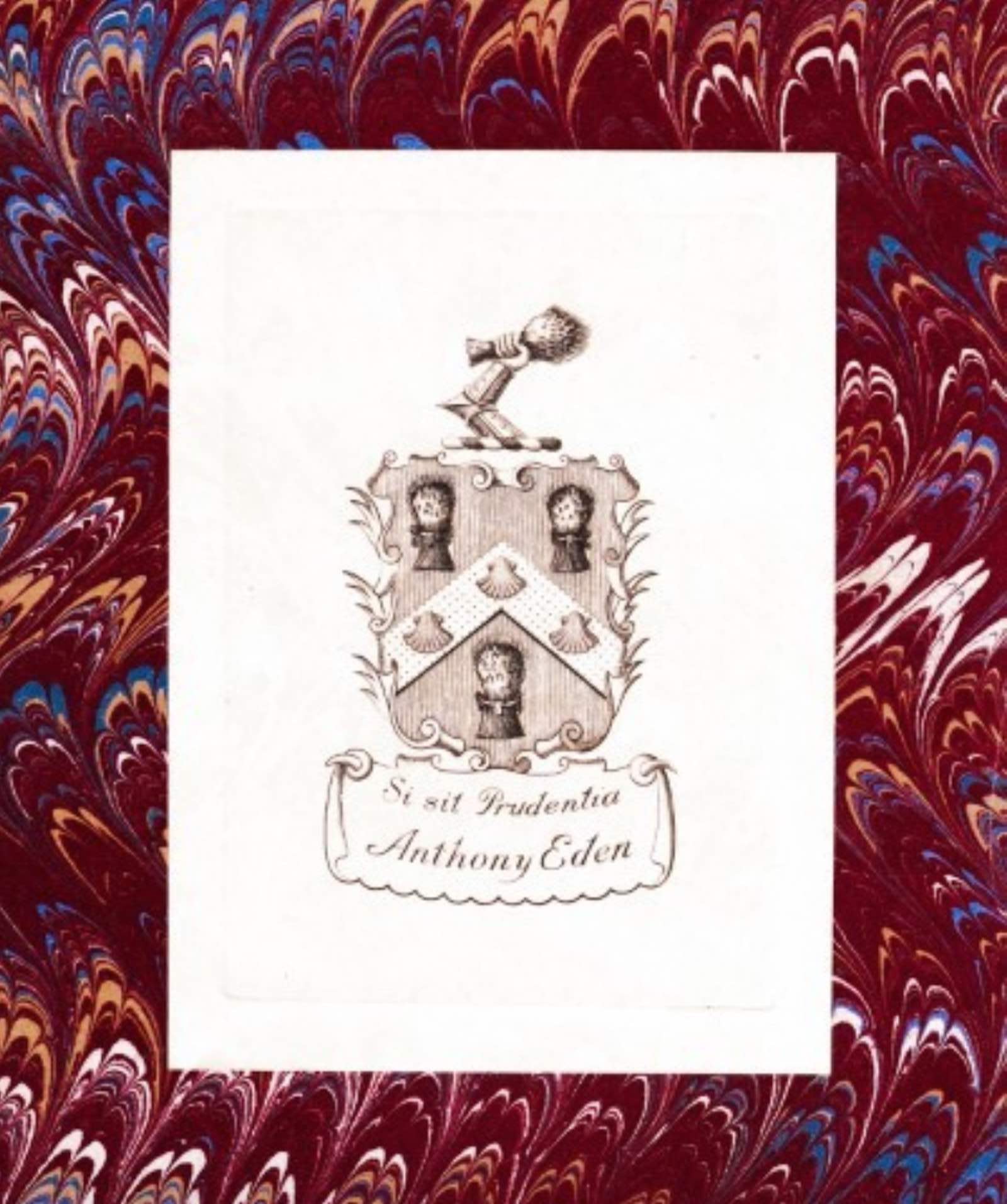 Eden's bookplate