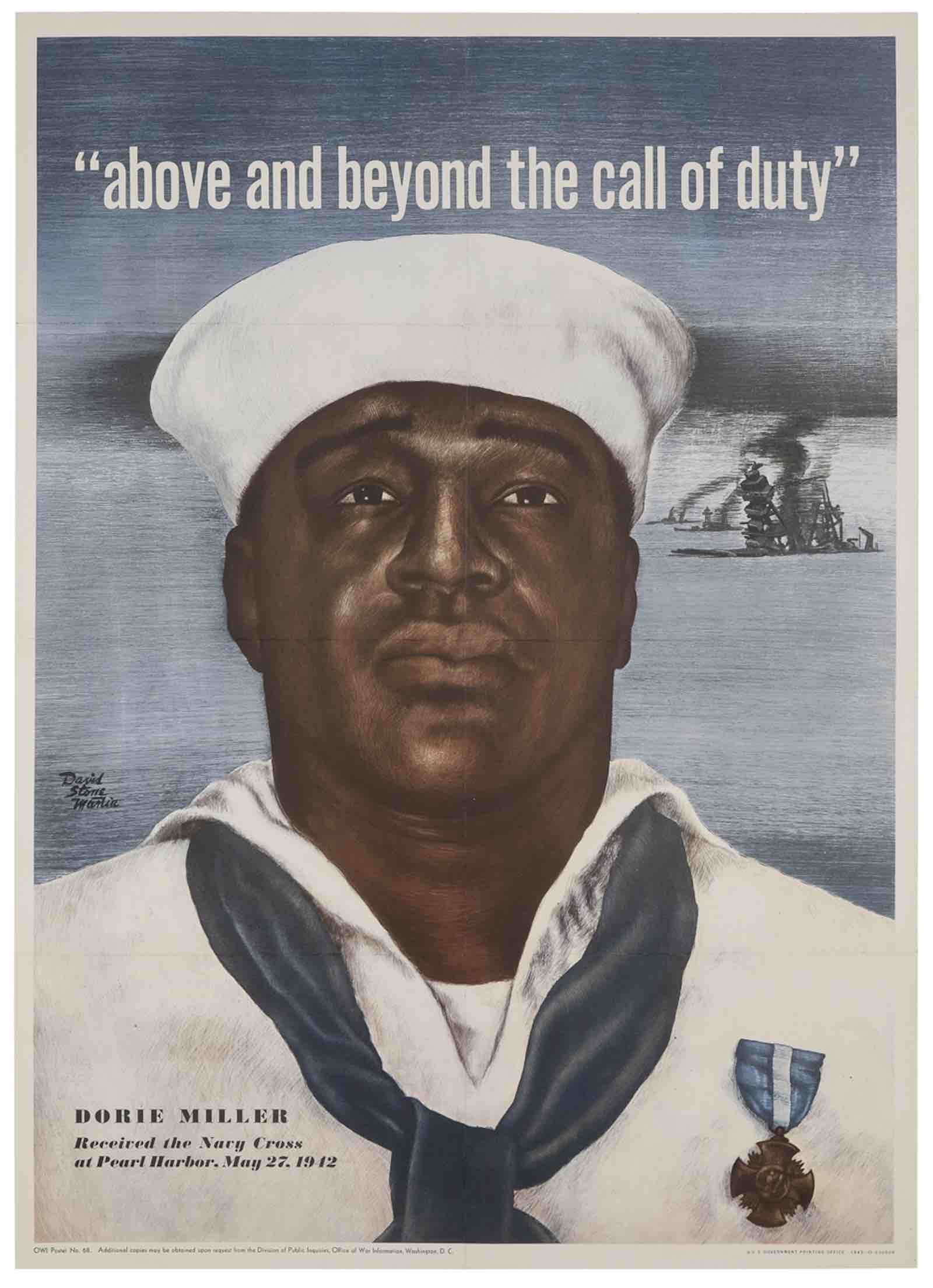 David Stone Martin's Above and Beyond the Call of Duty / Dorie Miller