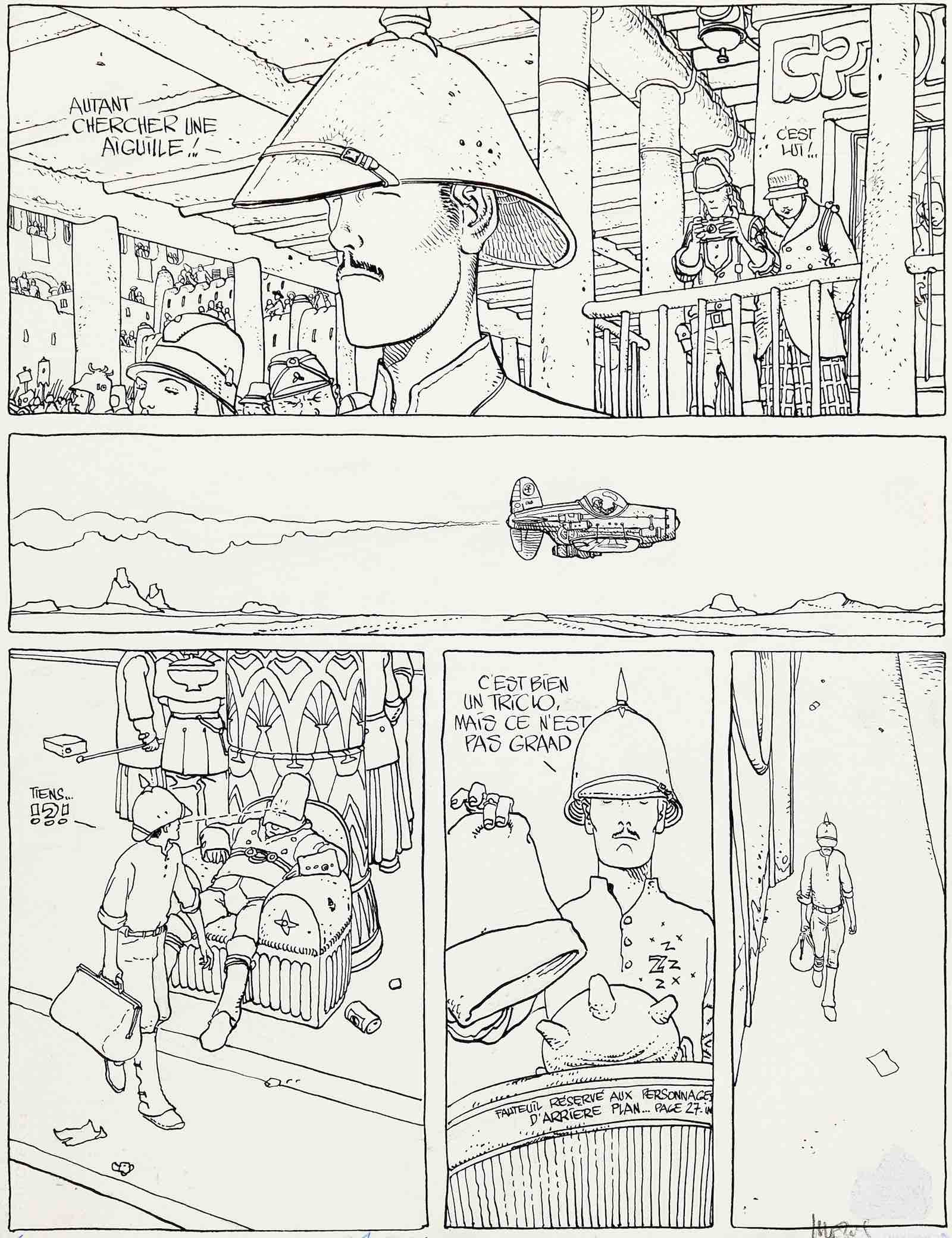 Jean Giraud (Moebius) Major Fatal, The Airtight Garage