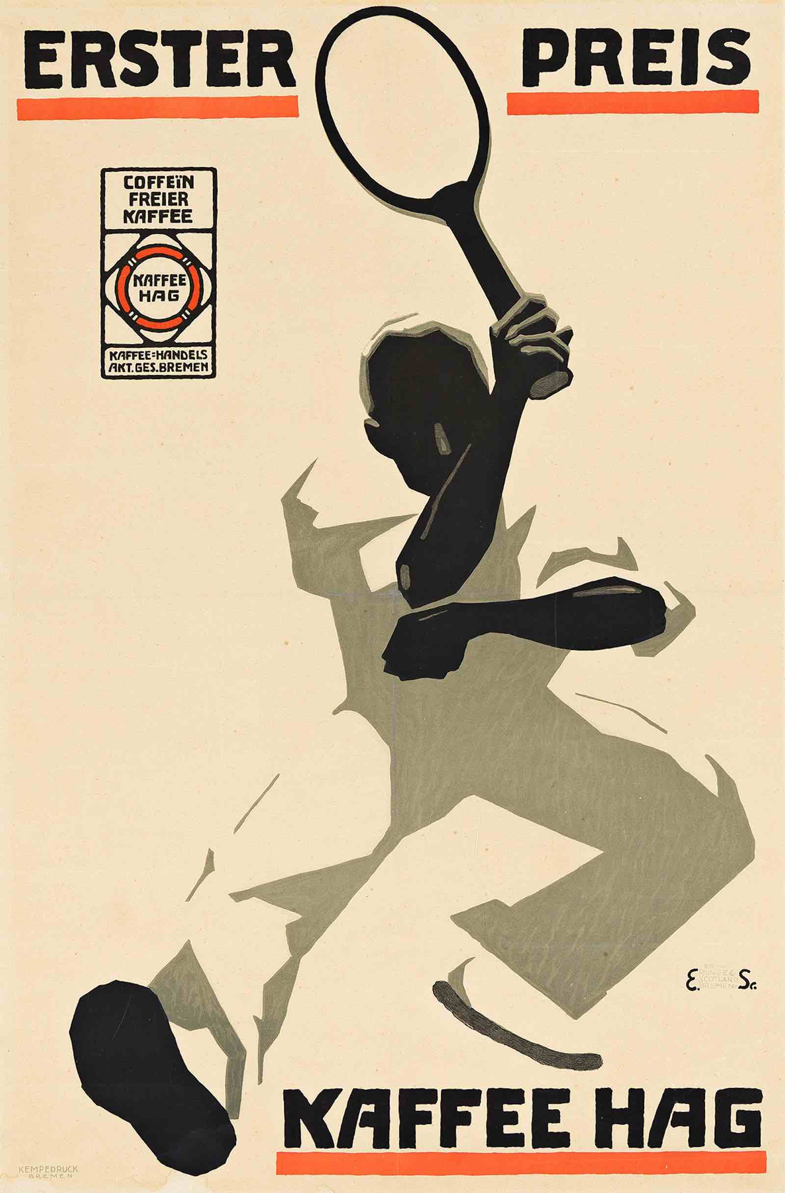 Alfred Runge &amp; Eduard Scotland, Erster Preis / Kaffee Hag, 1915