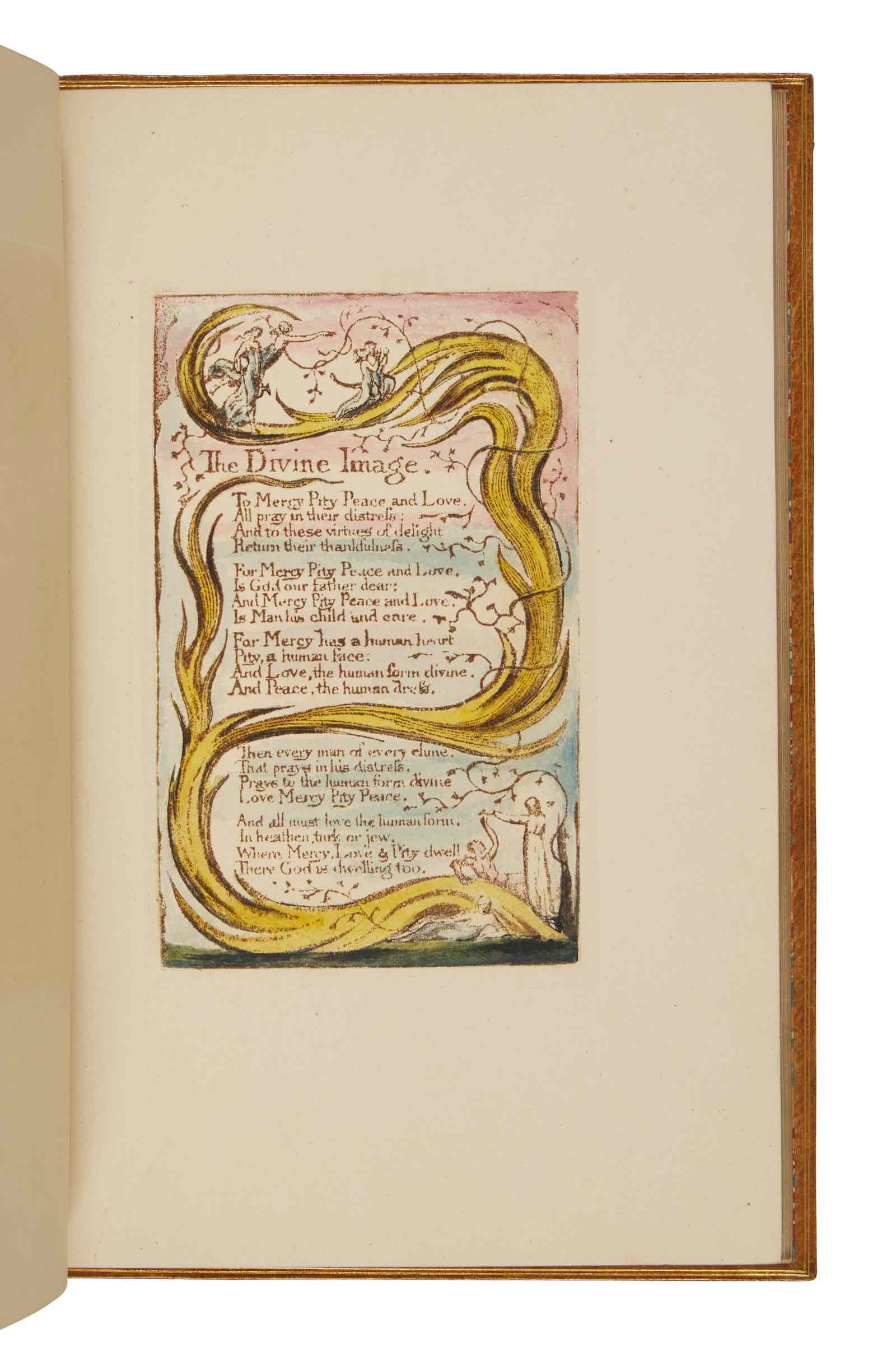 The Rothschild copy of William Blake’s Songs of Innocence and of Experience Shewing the Two Contrary States of the Human Soul