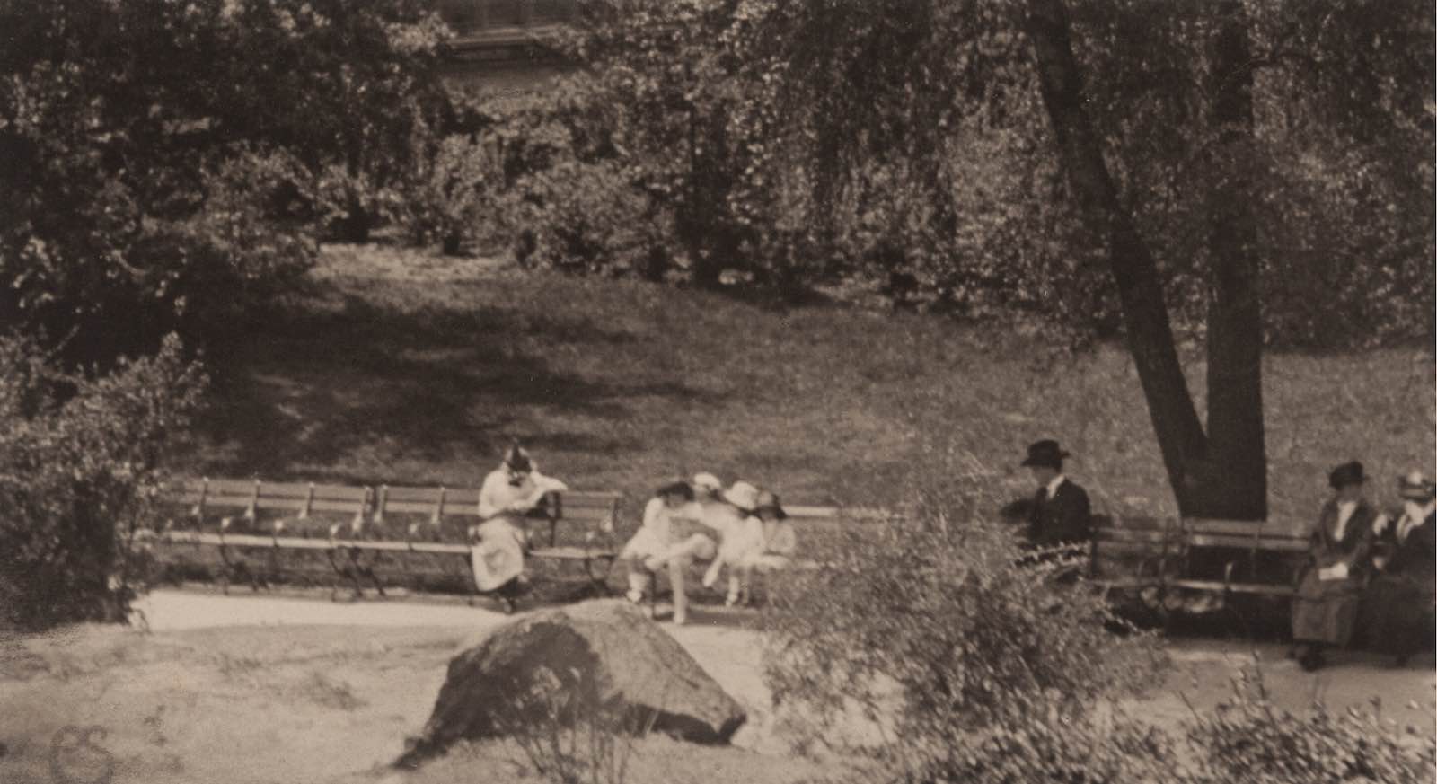Paul Strand, Central Park, New York, 1915