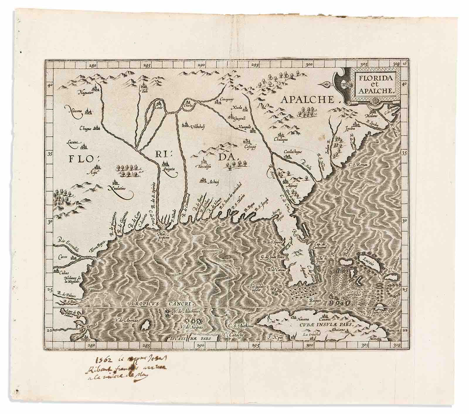 Cornelis Wytfliet, Florida et Apalche