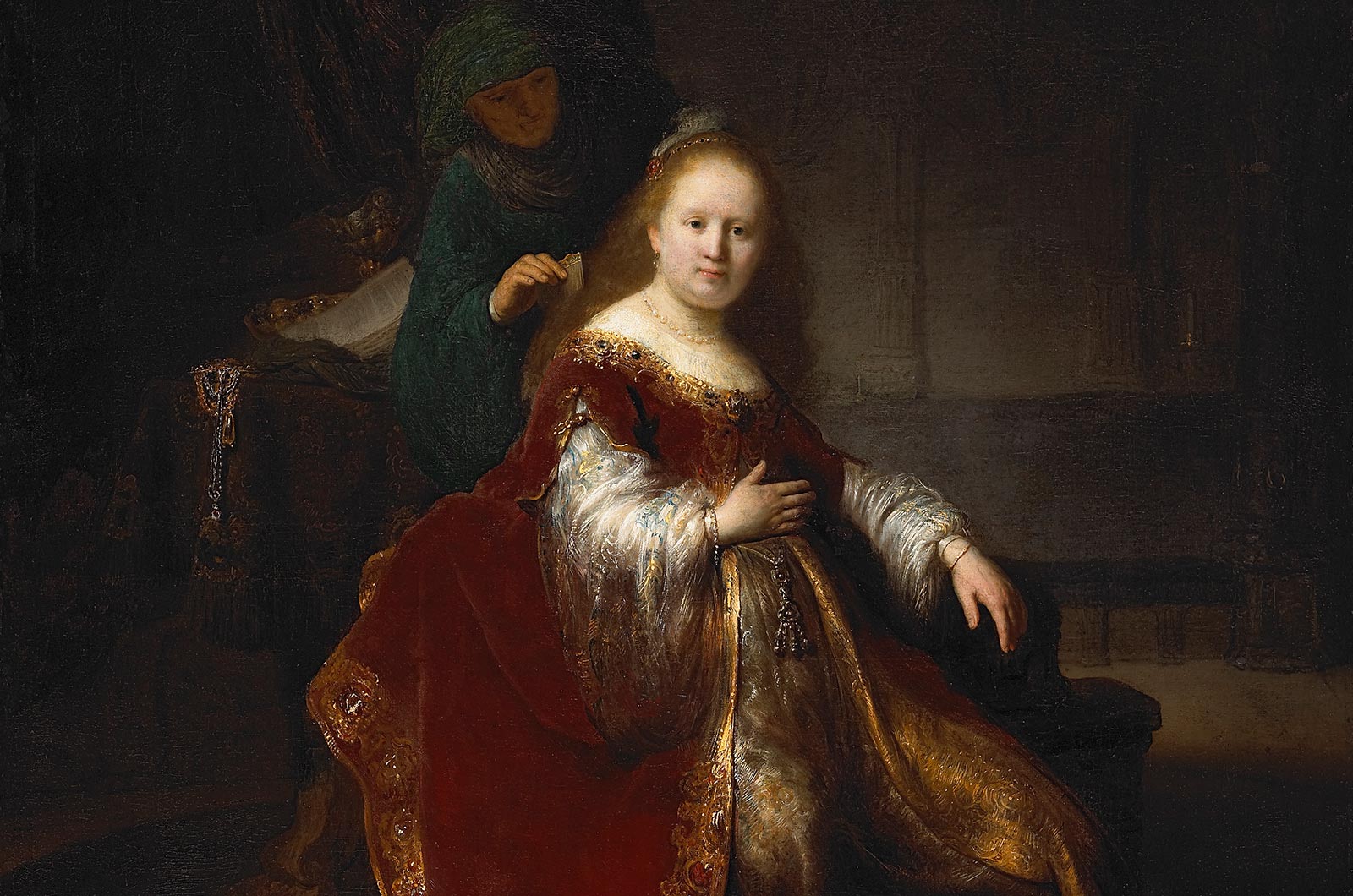 Rembrandt van Rijn. A Jewish Heroine from the Hebrew Bible, 1632-1633