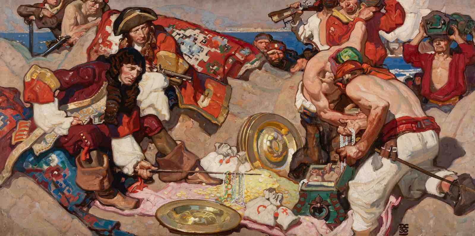 Dean Cornwell's Captain Blood