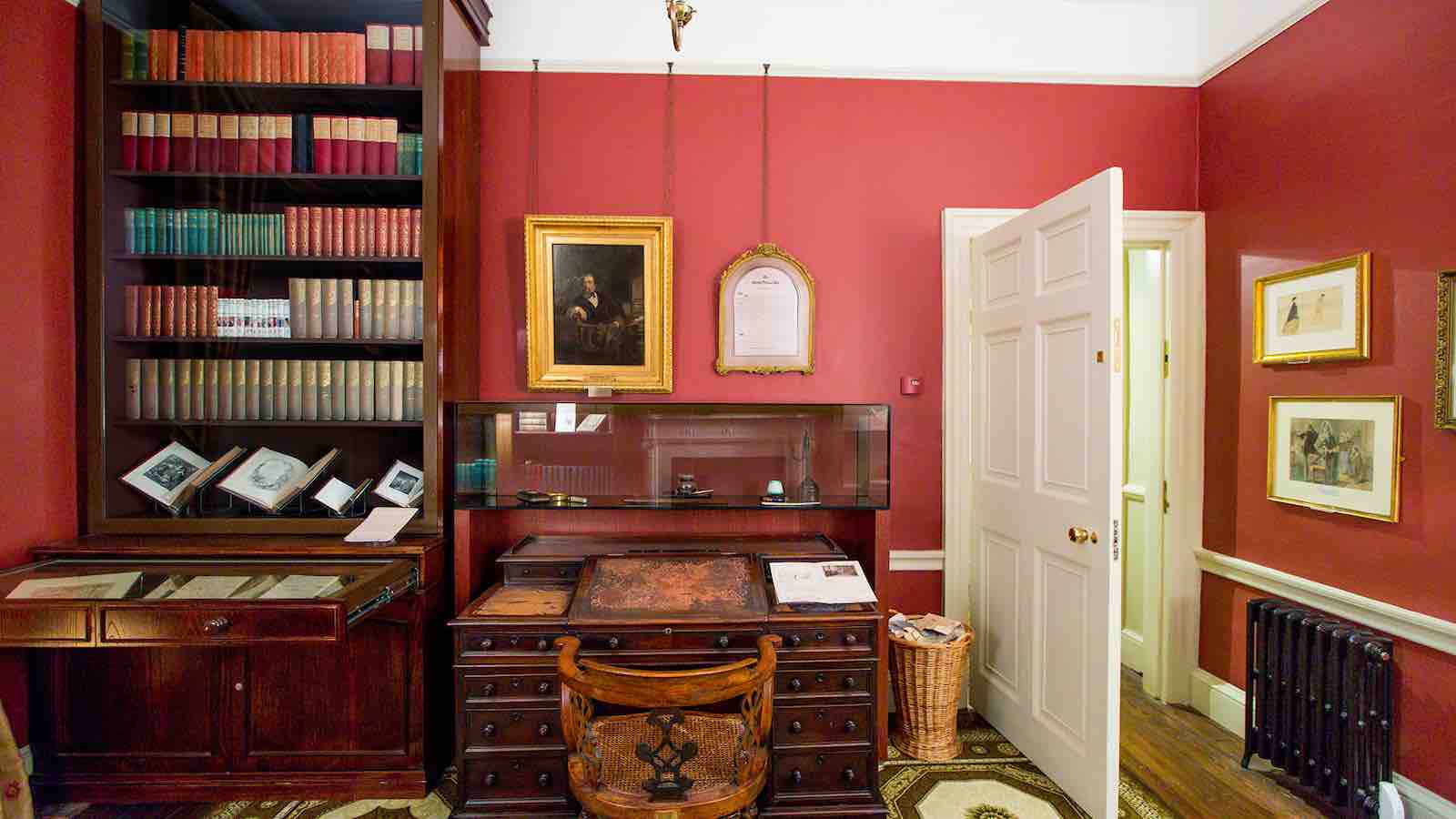 Charles Dickens's Study at 48 Doughty Street