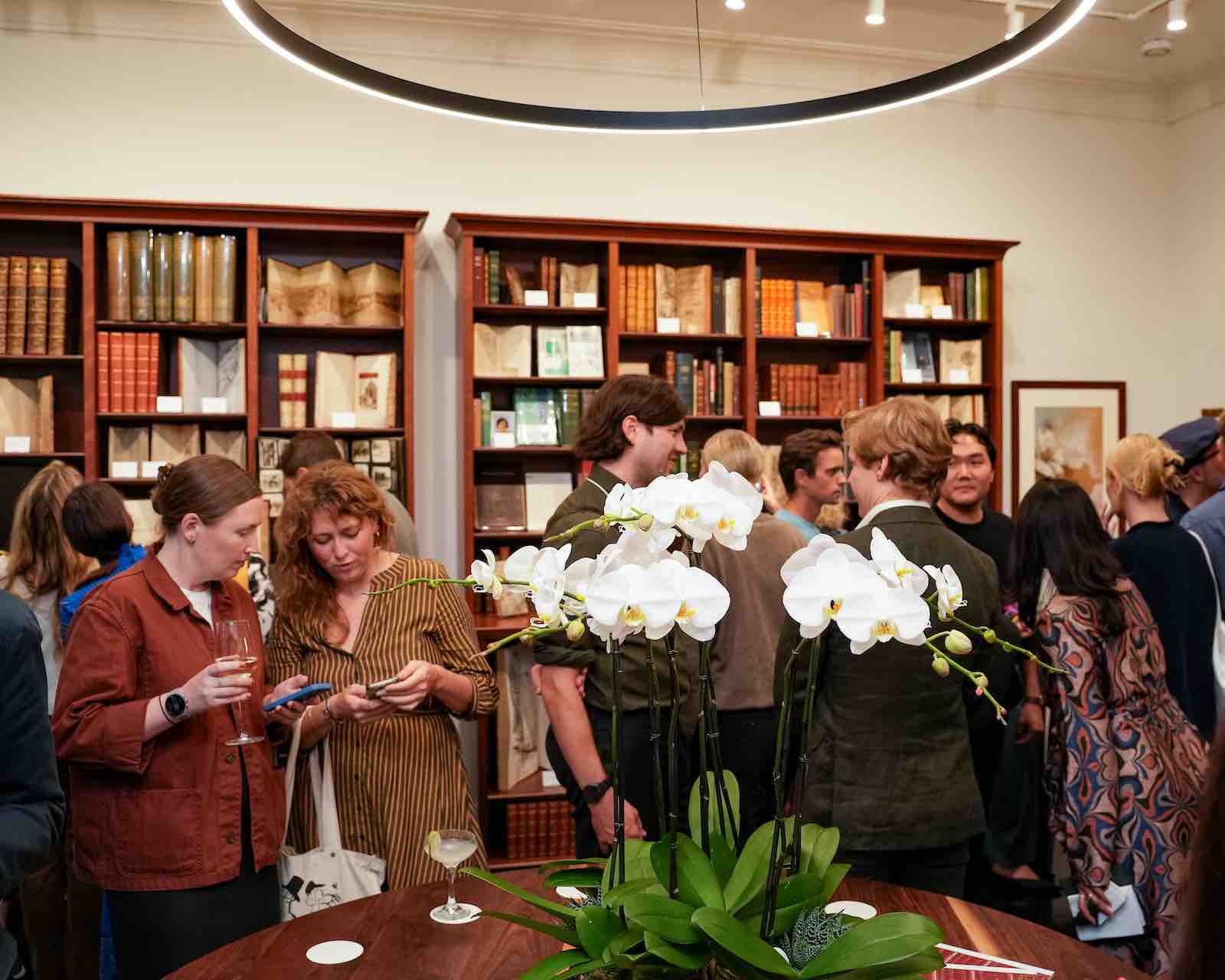 The opening party at the new Peter Harrington premises in New York
