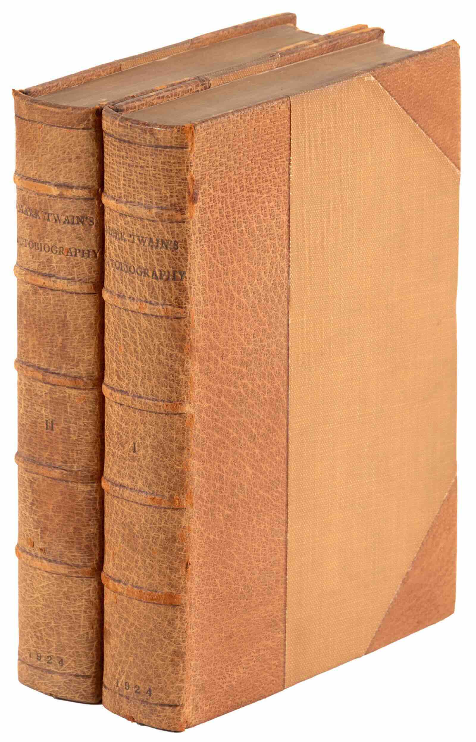 Mark Twain's Autobiography by Mark Twain (New York, Harper &amp; Brothers, 1924)