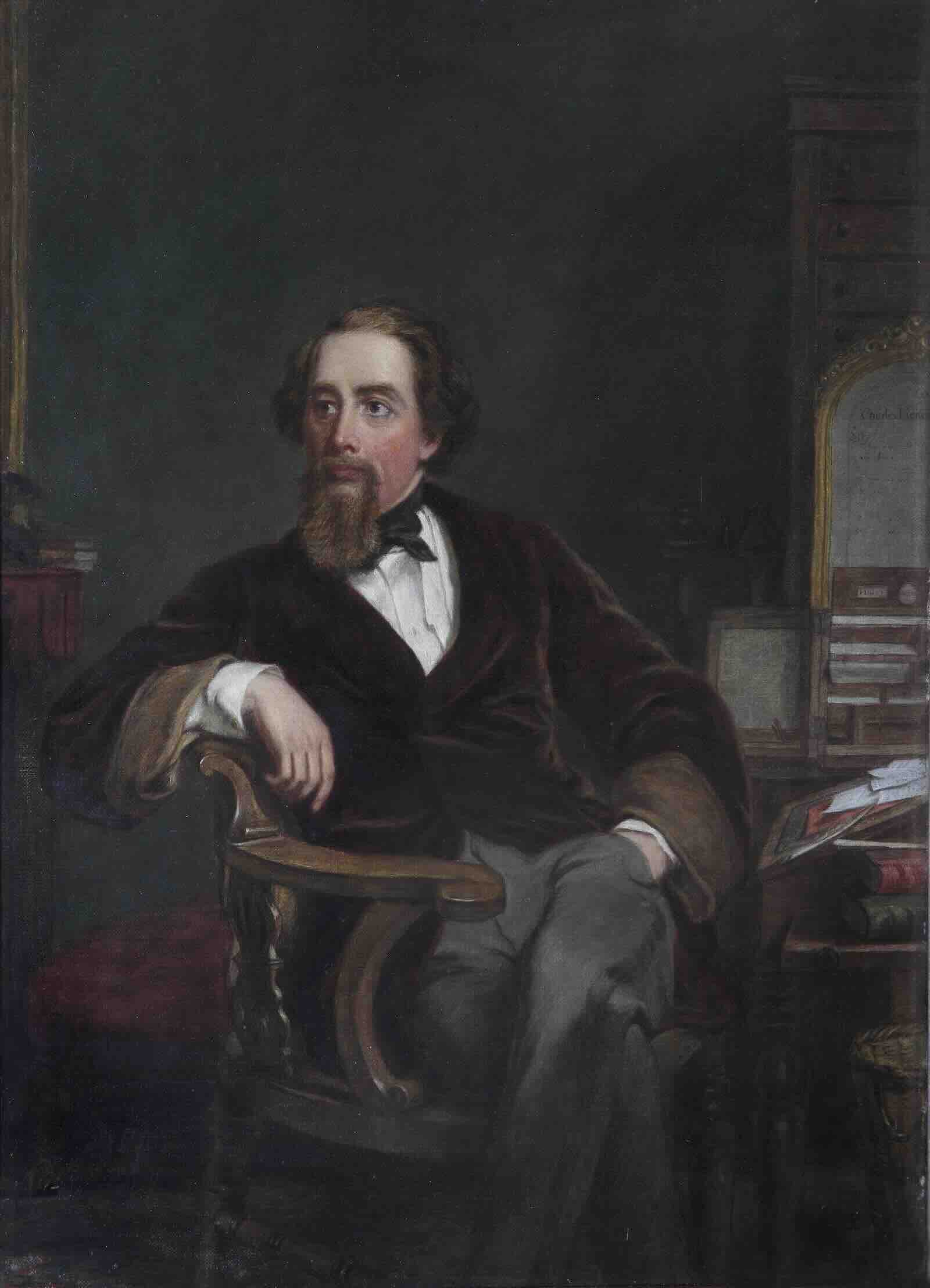 Charles Dickens by WIlliam P Frith. 1886