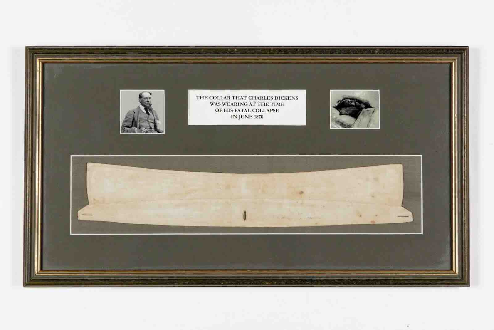 Dickens's final shirt collar