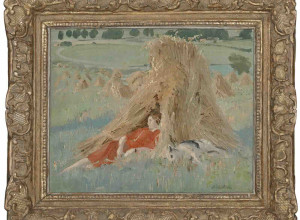 Diana in the Corn by Sir William Nicholson (1872-1949)