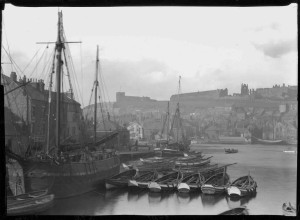 Godfrey Bingley, Whitby, Across Harbour, 1896