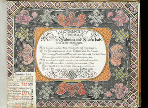 Hieronymus Tochtermann's Schriften Buch (Augsbourg, 1744-1747), from Librarie Paul Jammes 
