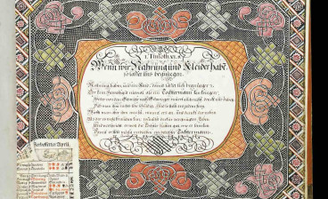 Hieronymus Tochtermann's Schriften Buch (Augsbourg, 1744-1747), from Librarie Paul Jammes 