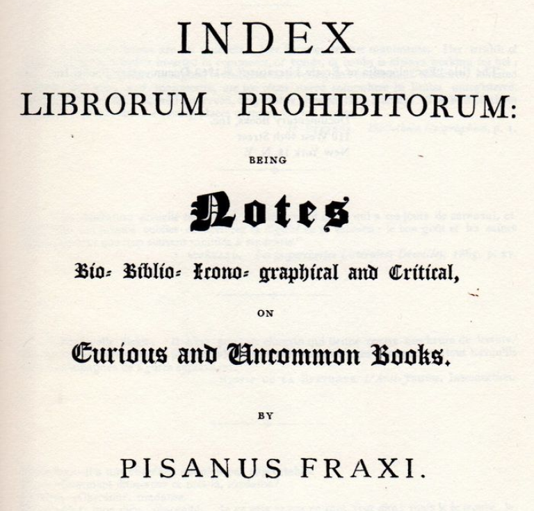 Index Librorum Prohibitorum