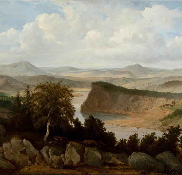 Victor Audubon painting 