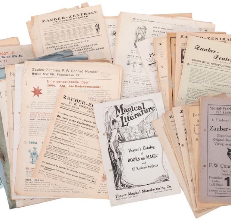 German Magic Supply House Ephemera Collection
