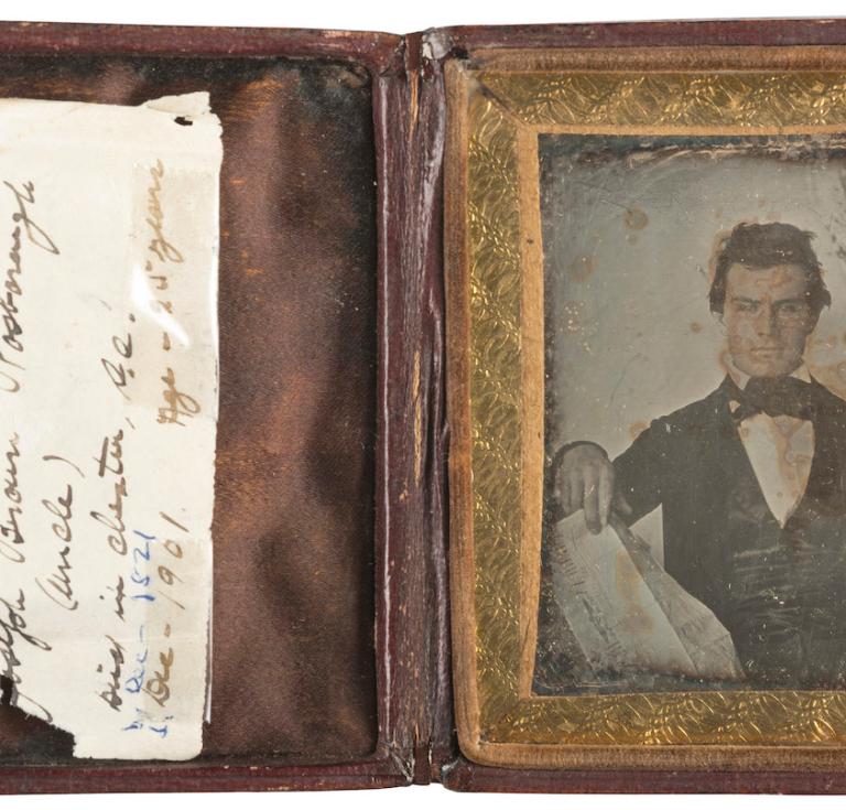 Daguerreotype from the Rosborough family archive
