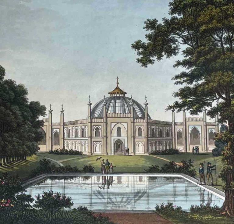 Designs for the Pavillon [sic.] at Brighton by Humphry Repton