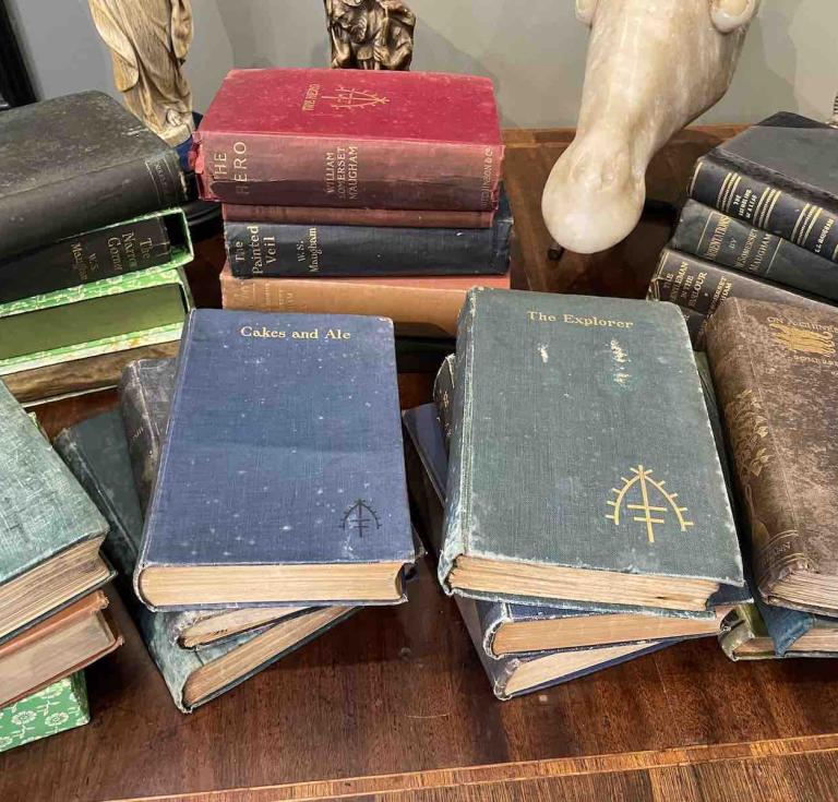 A selection of the W. Somerset Maugham novels coming to sale