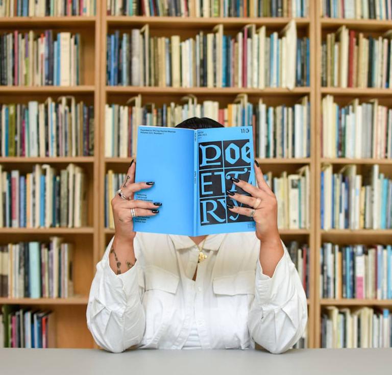 Inside the Poetry Foundation Library