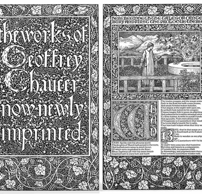 The Kelmscott Chaucer