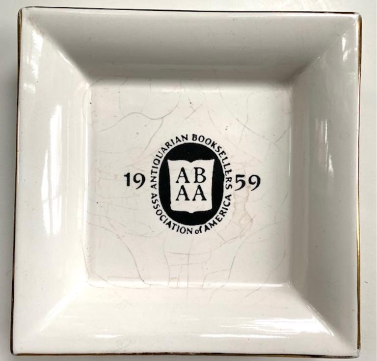 ABAA-branded ashtray ca 1950s
