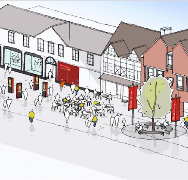 Artists' impression of the new Learning & Community Hub.