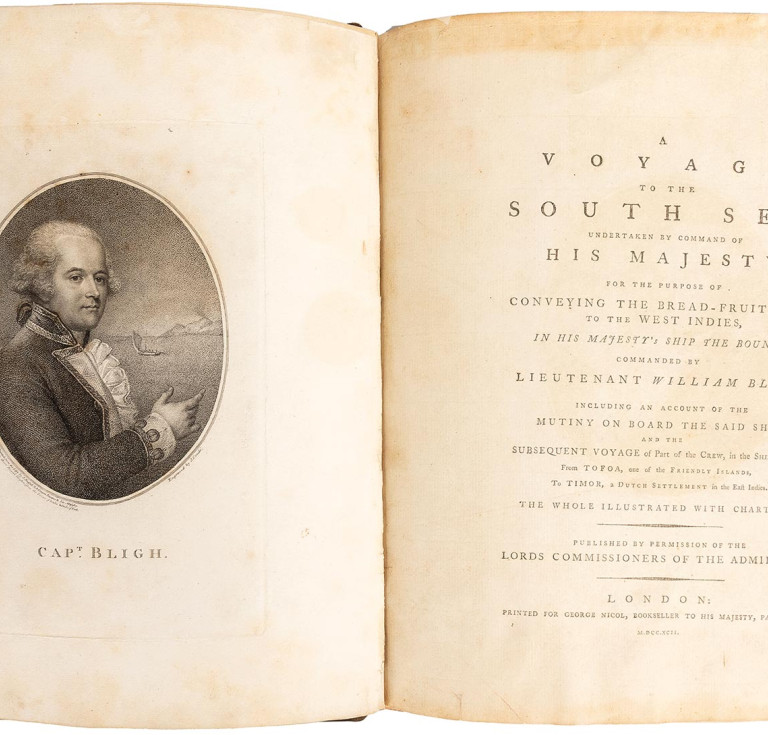 Captain Bligh’s A Voyage to the South Sea