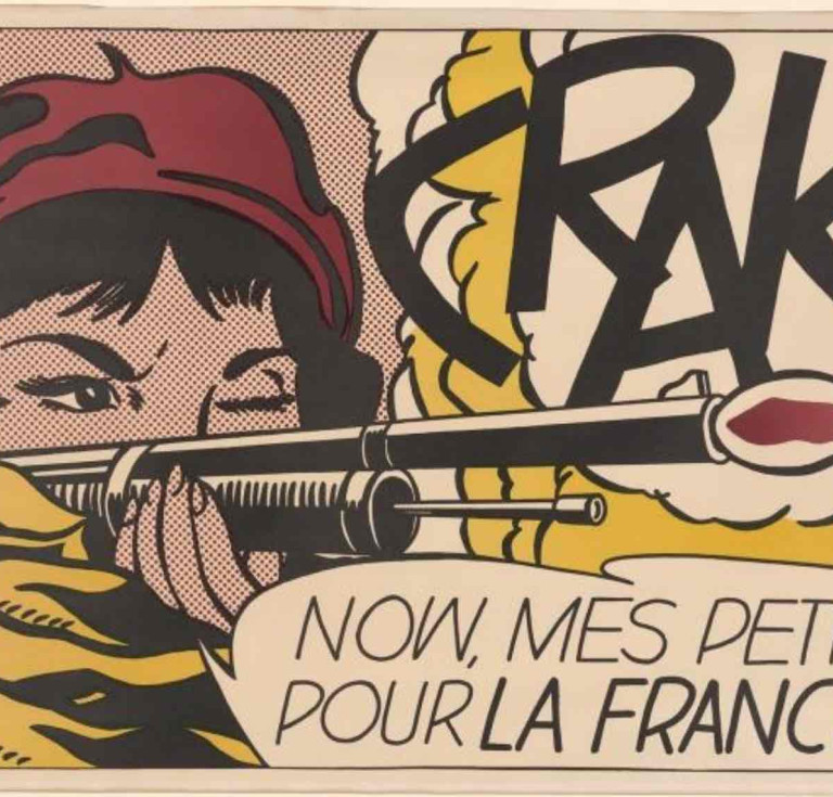 Roy Lichtenstein. Crak! [print]. 1963 [often given as 1964] 
