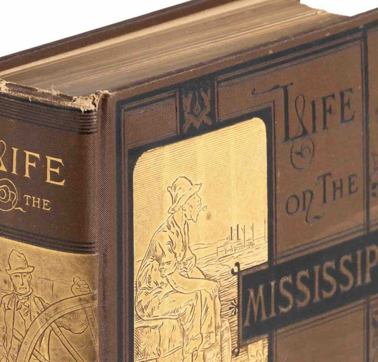 Life on the Mississippi by Mark Twain (Boston, James R. Osgood, 1883)